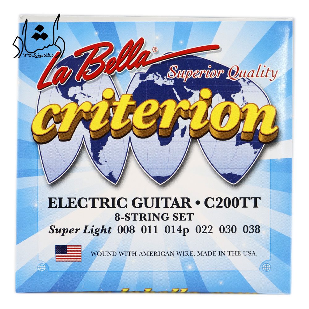سیم گیتار الکتریک La Bella C200TT