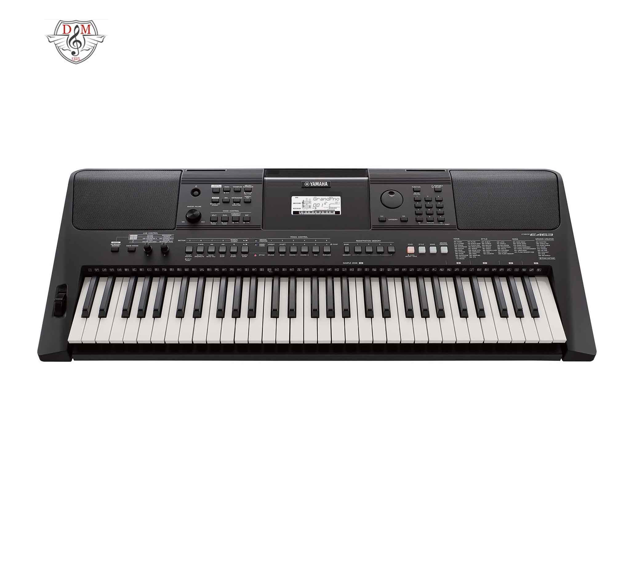 yamaha psr e463 styles