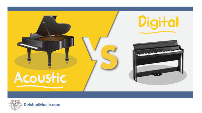 تفاوت قیمت پیانوی دیجیتال و قیمت پیانوی