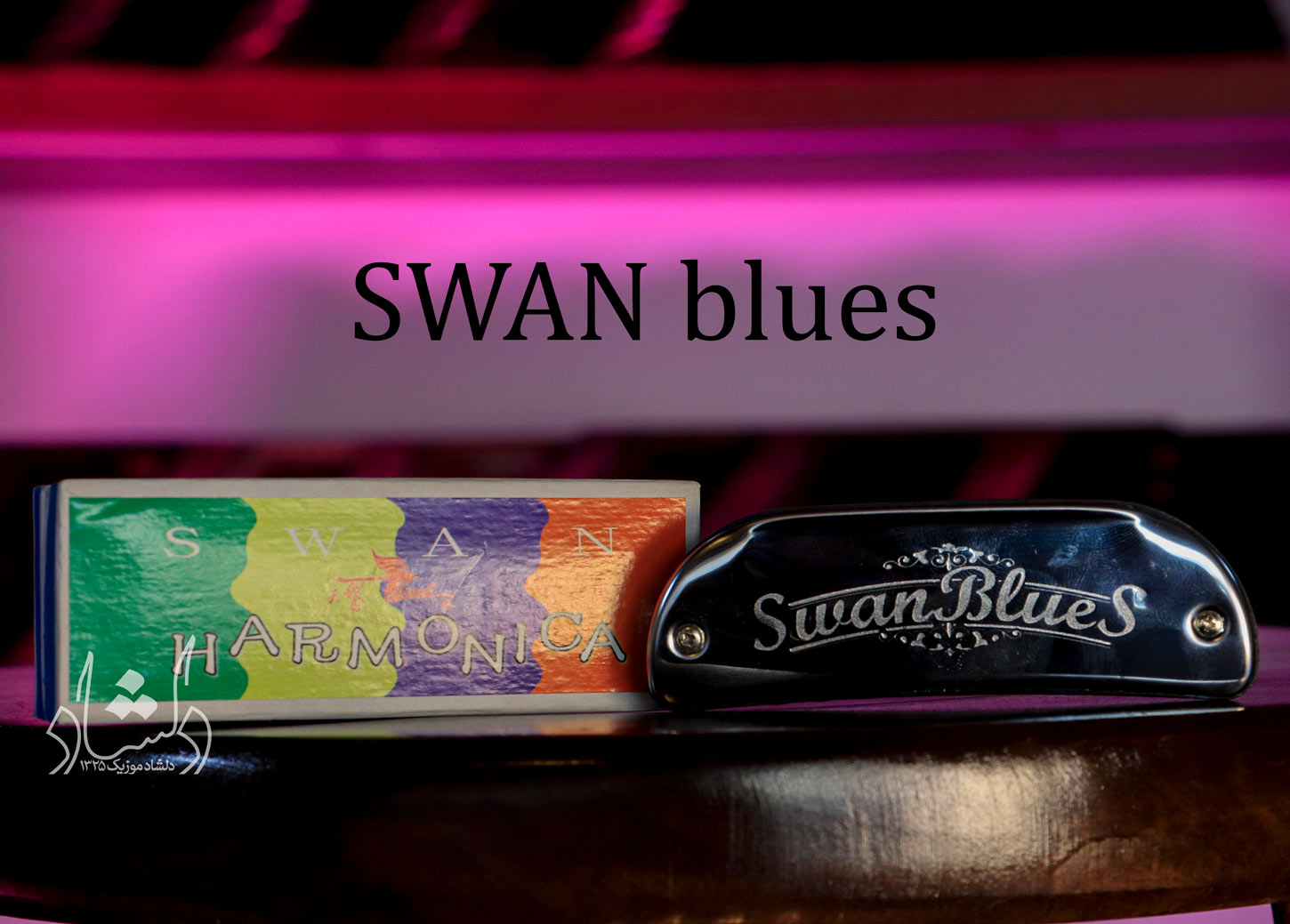 جعبه و سازدهنی دیاتونیک Swan Blues