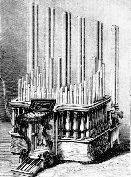 عکسی از ساز Pyrophone Organ