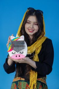 کالیمبا طرح تک شاخ - با مدل