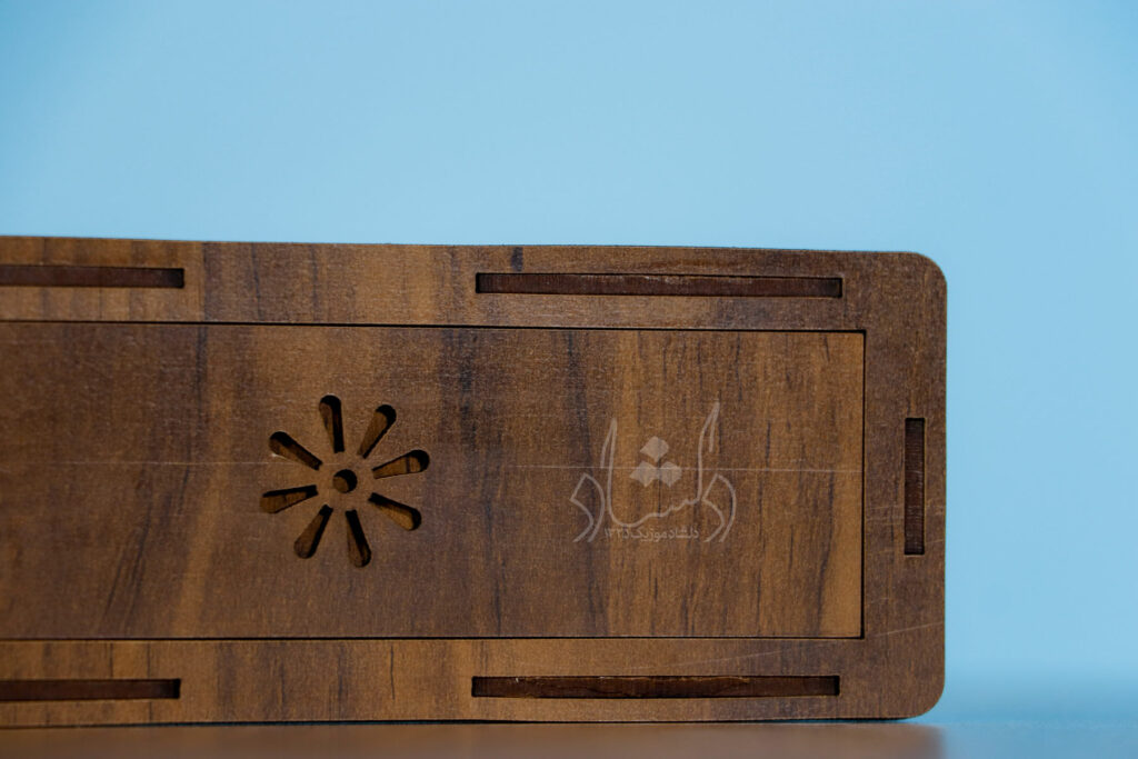 جعبه سنتور چوبی طرح 3