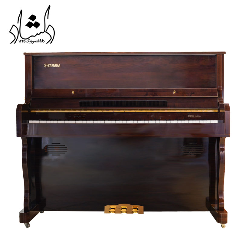 پیانو دیجیتال یااماها Yamaha P145 B طرح آکوستیک قهوه ایی