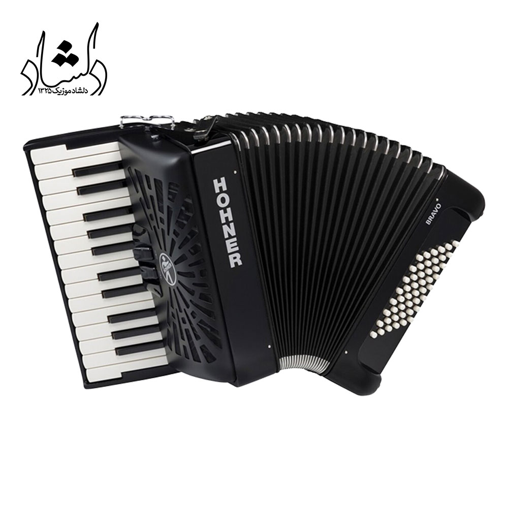 آکاردئون HOHNER A16522 BRAVO II 48BK