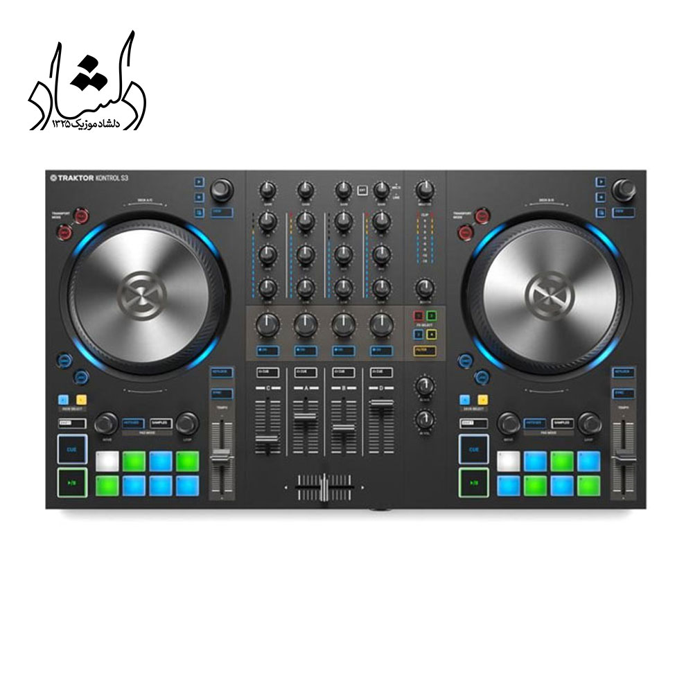 دی جی کنترلر نیتیو اینسترومنتز Native Instruments Traktor Kontrol S3