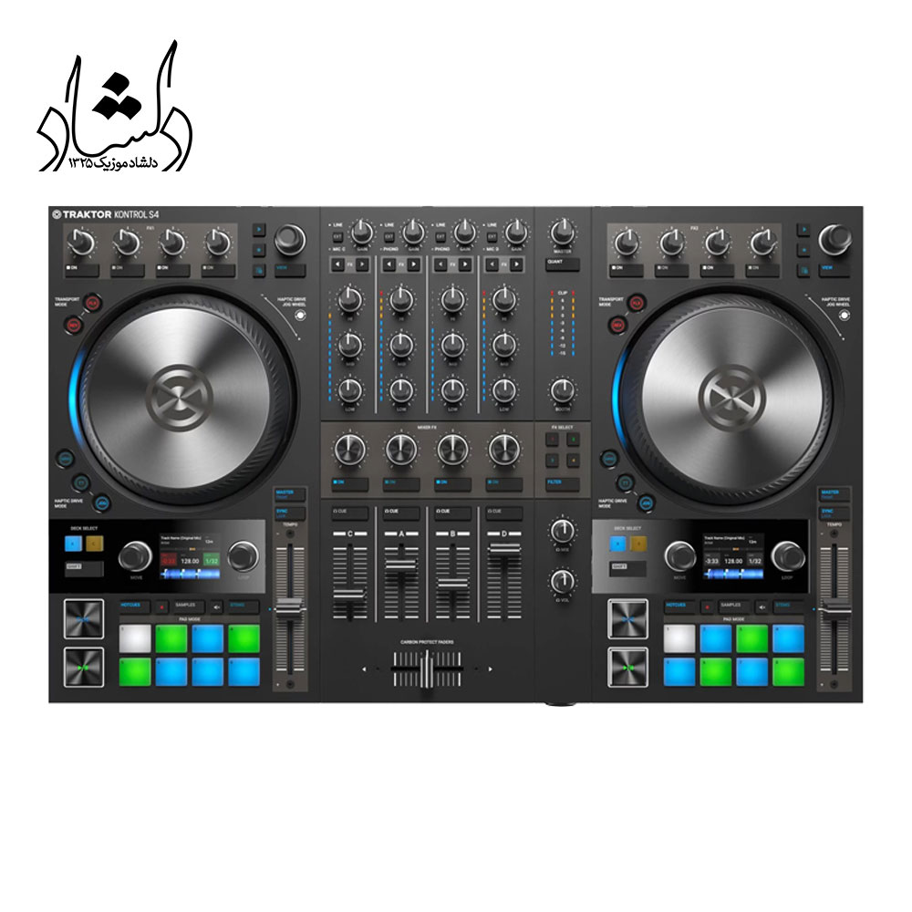 دی جی کنترلر نیتیو اینسترومنتز Native Instruments Traktor Kontrol S4 MK3