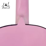 گیتار کلاسیک دیاموند رنگی دیتیل صورتی