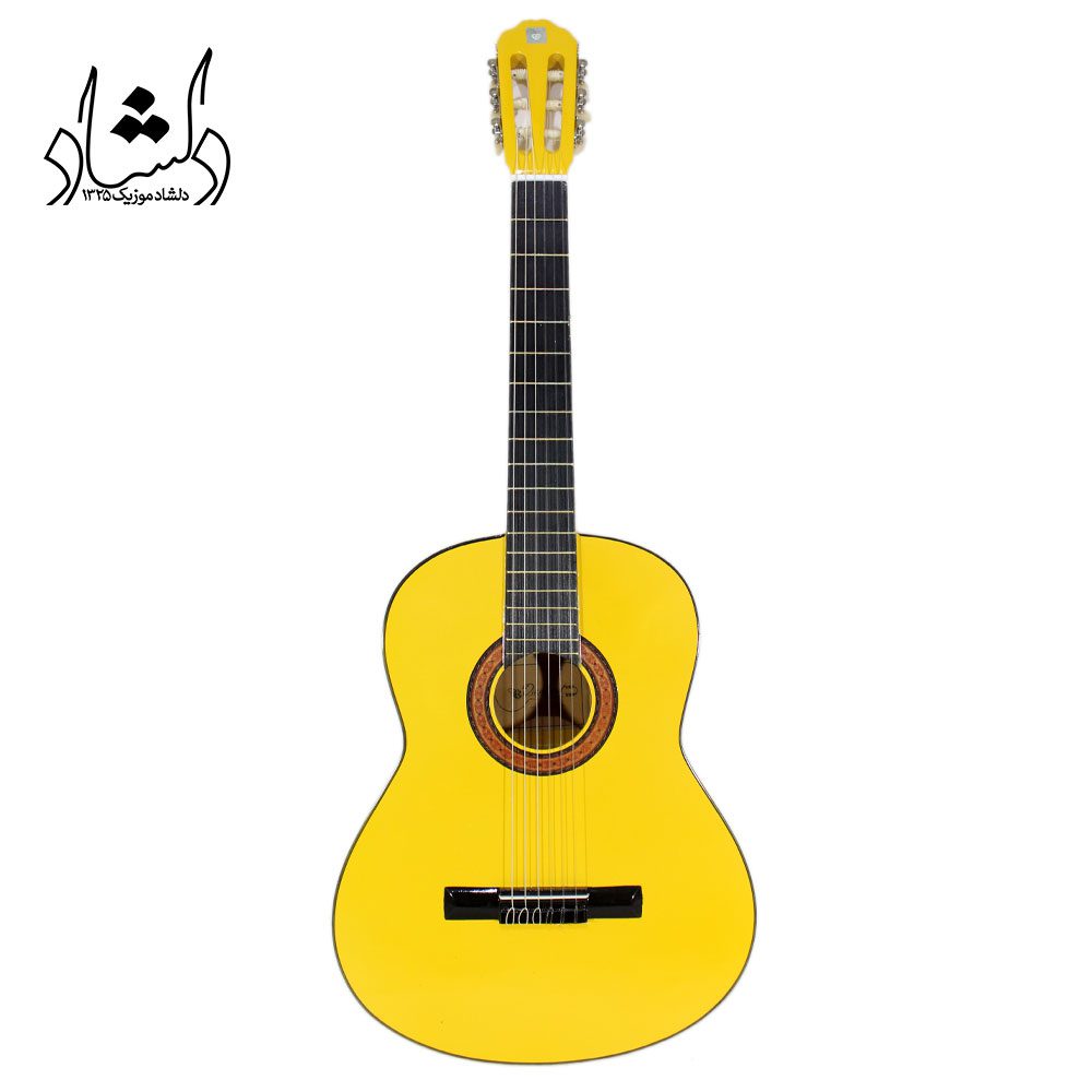 گیتار کلاسیک دیاموند رنگی زرد