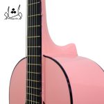 گیتار کلاسیک دیاموند رنگی صورتی