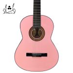 گیتار کلاسیک دیاموند رنگی صورتی بدنه