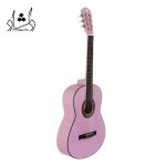 گیتار کلاسیک دیاموند رنگی صورتی دلشاد