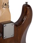 گیتار الکتریک قهوه ای طرح اسویپ با کاور