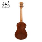 بدنه گیتار اوکوله له فندر پیکاپدار طرح 2 قهوه ای