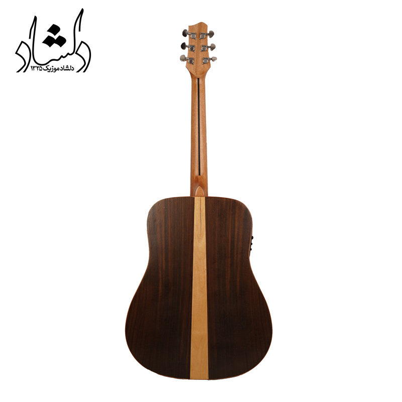 گیتار آکوستیک فندر پیکابدار قهوه ای تیره بک