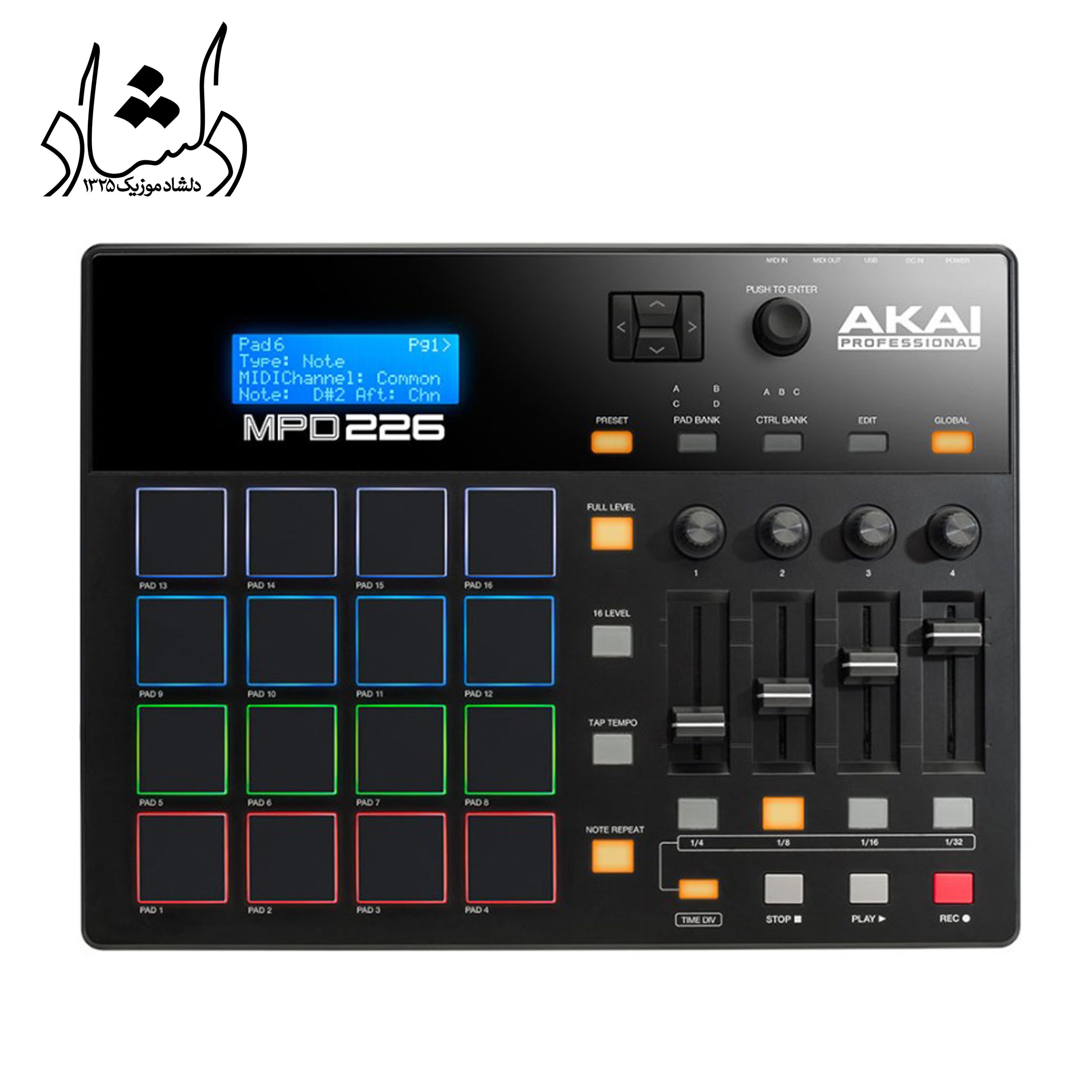میدی کنترلر آکایی مدل MPD226