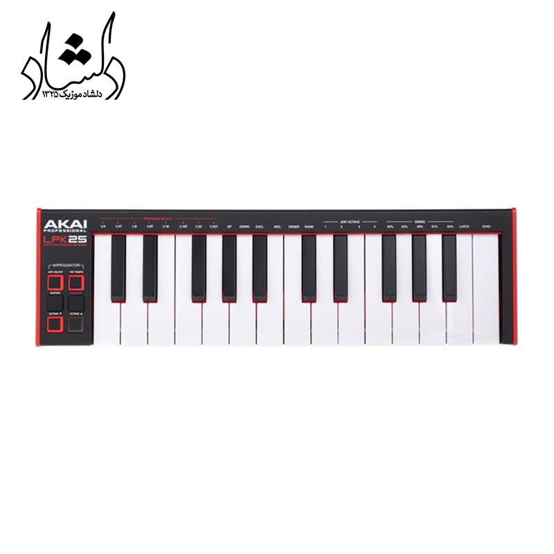 میدی کنترلر AKAI Professional LPK25 MKII