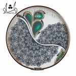 پوست دف شاهو طرح شمس