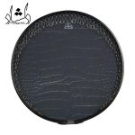 پوست دف شاهو طرح مشکی