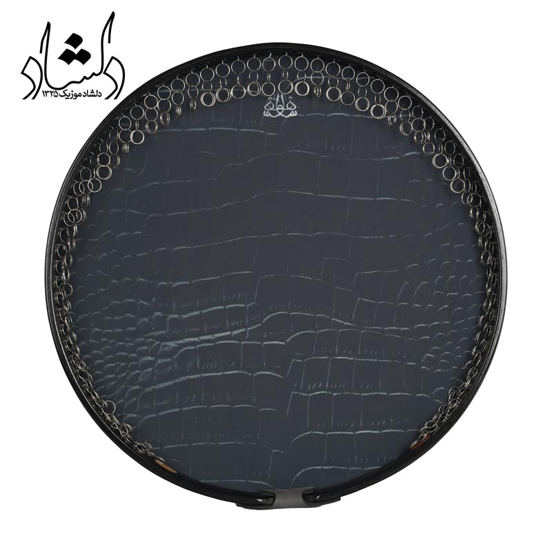 پوست دف شاهو طرح مشکی