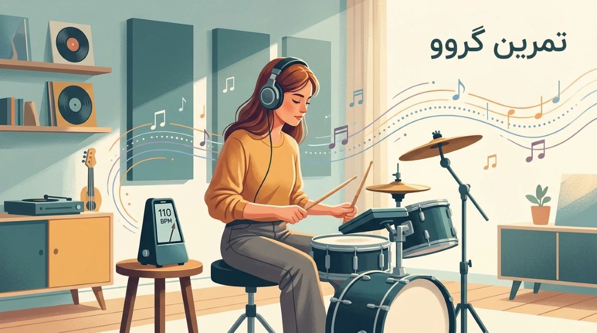 گروو در موسیقی چیست؟ عناصر Groove در موسیقی تمرین گروو