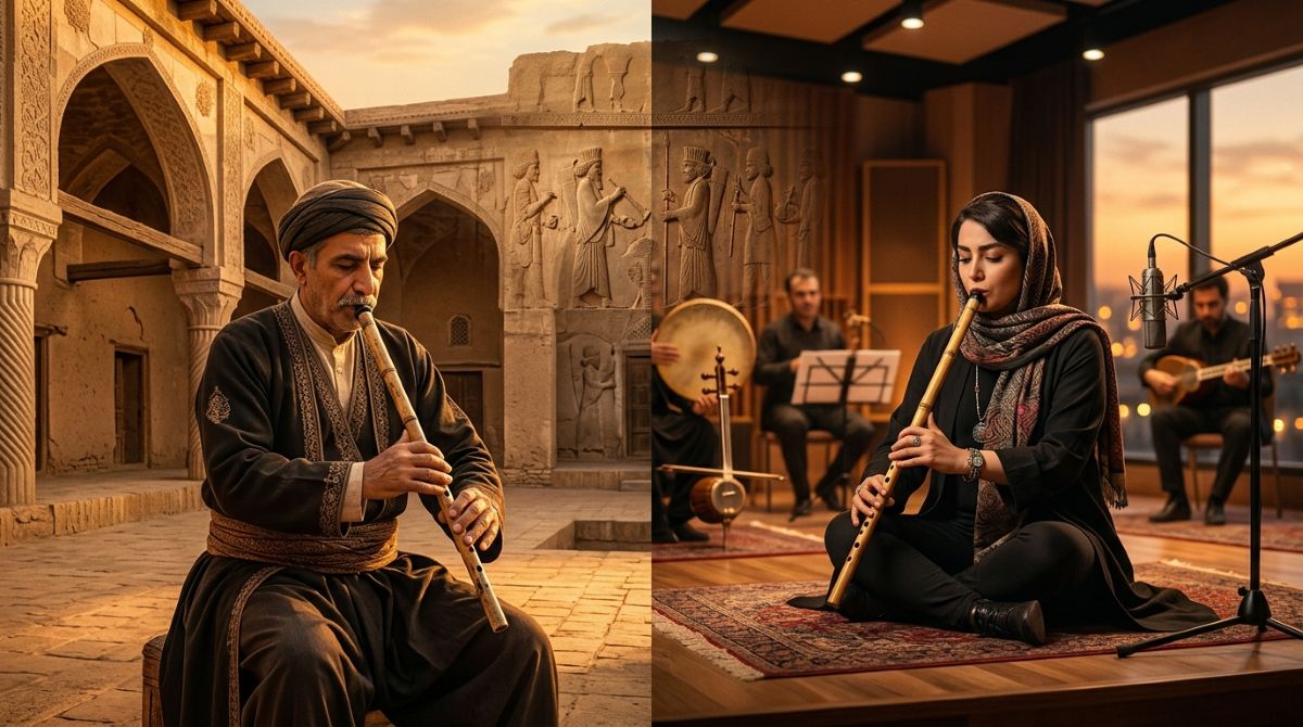 ساز نی چیست؟ تاریخچه نی، انواع و اسرار نوازندگی نی