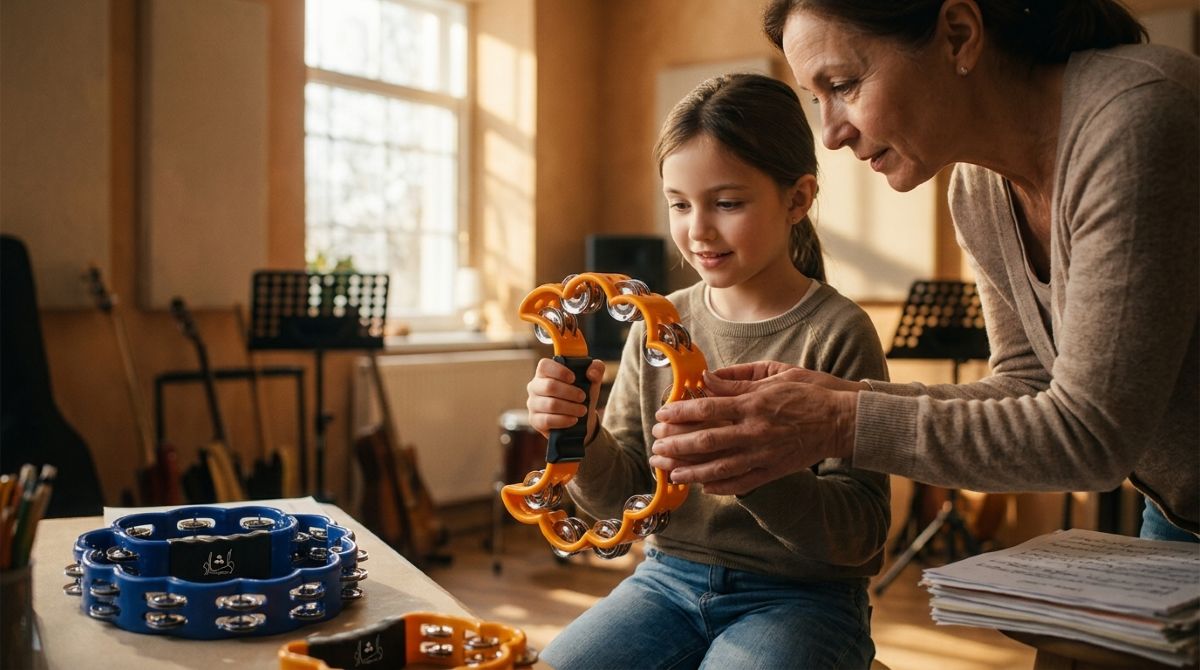 تنبورین چیست؟ و تاریخچه آن یادگیری تنبورین