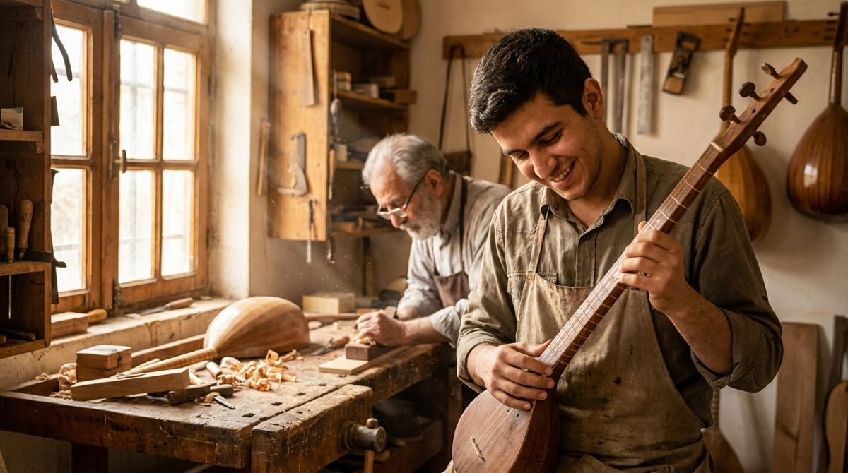 نکات مهمی که پیش از نوازندگی سه تار باید بدانید آشنایی اولیه با اجزای سه تار